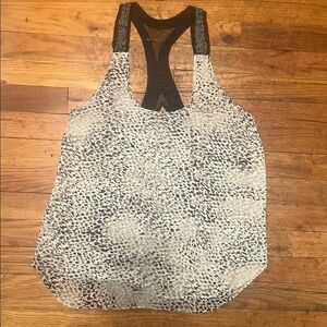 Topshop | Beaded Animal Print Tank Top